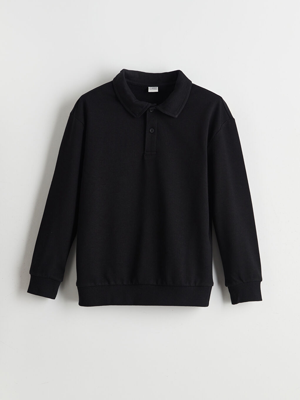 Polo Neck Boys' Sweatshirt -S5NL69Z4-CVL