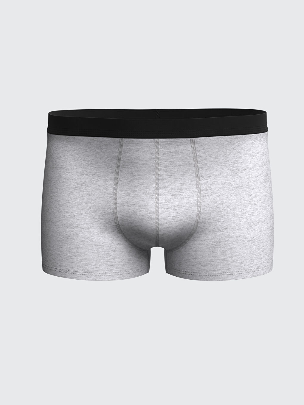 Siyah Standart Kalıp Pamuklu Esnek Erkek Boxer 7'li-3