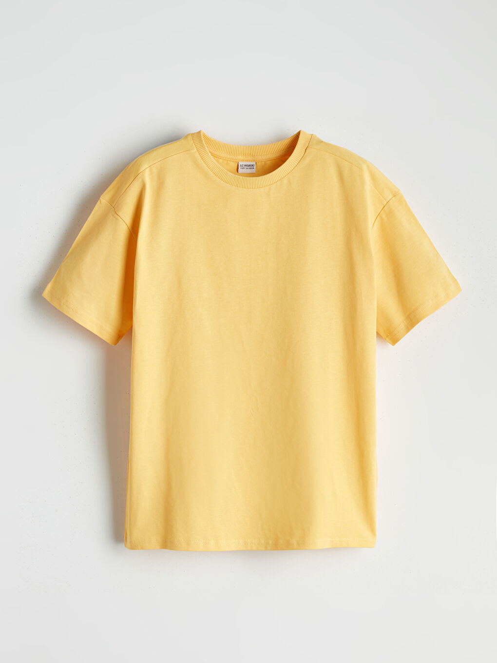 Crew Neck Basic Boy T-Shirt -S5NL74Z4-FYF
