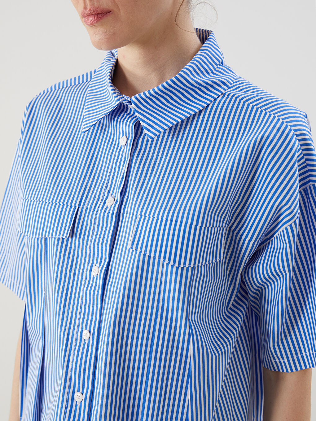 Woman BLUE Shirt -S5NL75Z8-ZX5