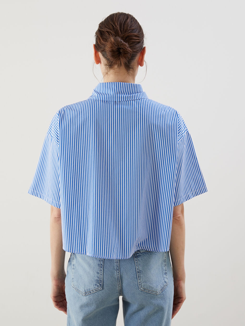 Woman BLUE Shirt -S5NL75Z8-ZX5