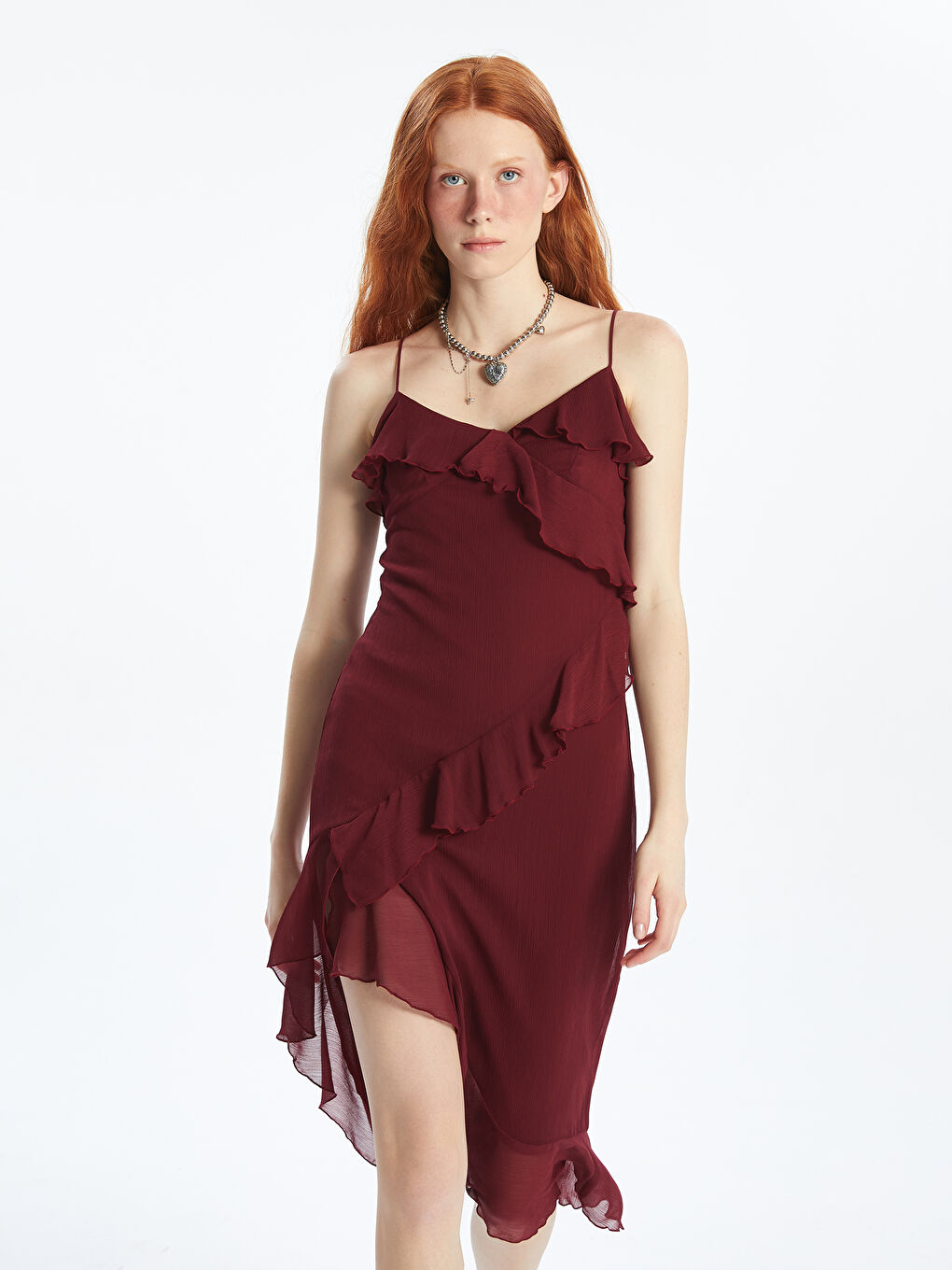 Woman BORDEAUX Dress -S5NM14Z8-EXC