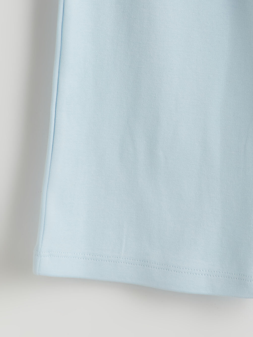 Mavi Bisiklet Yaka Kız Çocuk Tişört ve Eşofman Altı-5