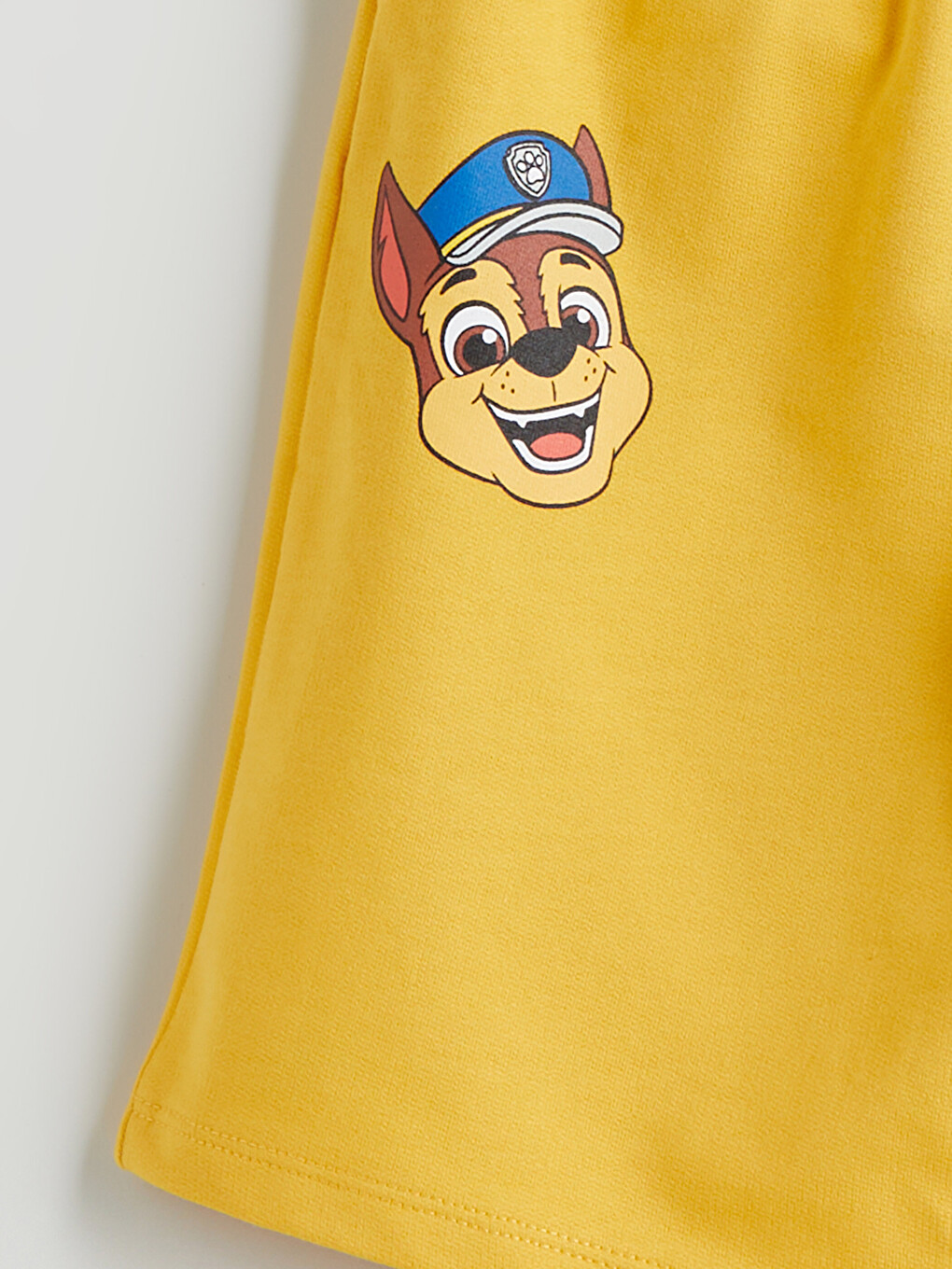 Sarı Paw Patrol Baskılı Erkek Çocuk Şort-1
