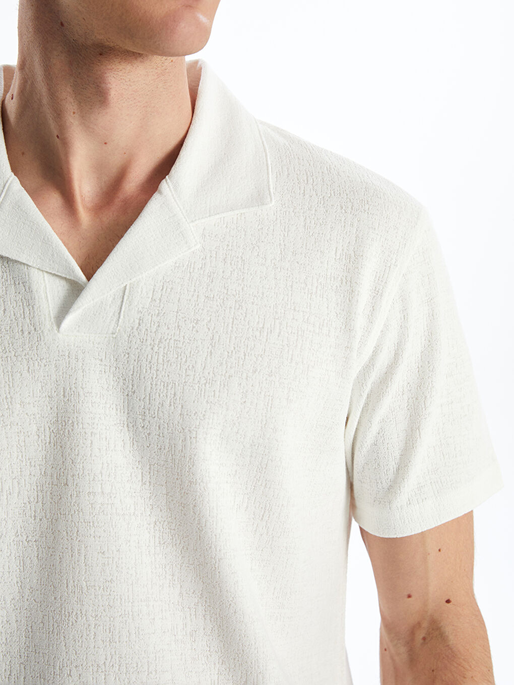 LCW Vision Men's Polo Neck T-Shirt -S5NN25Z8-R9J