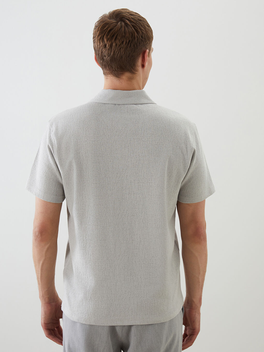 LCW Vision Men's Polo Neck T-Shirt -S5NN25Z8-D4M
