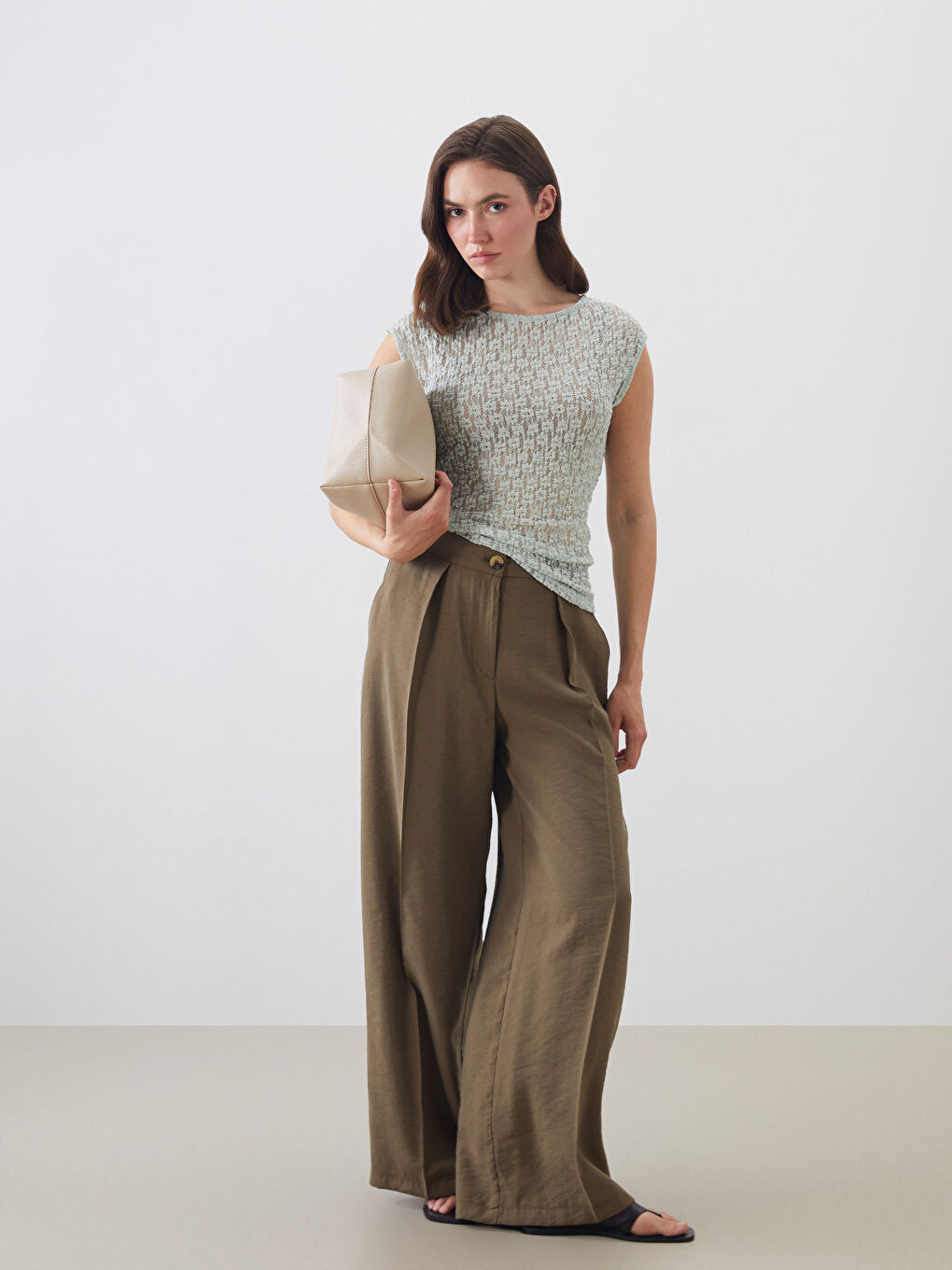 Woman GREY Blouse -S5NN56Z8-G2R