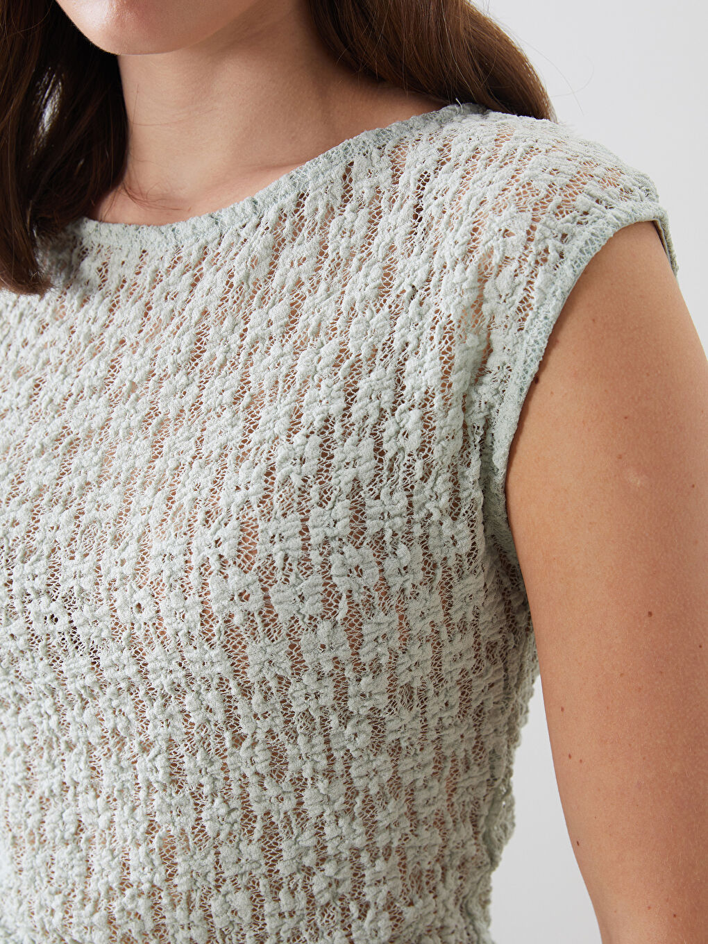 Woman GREY Blouse -S5NN56Z8-G2R