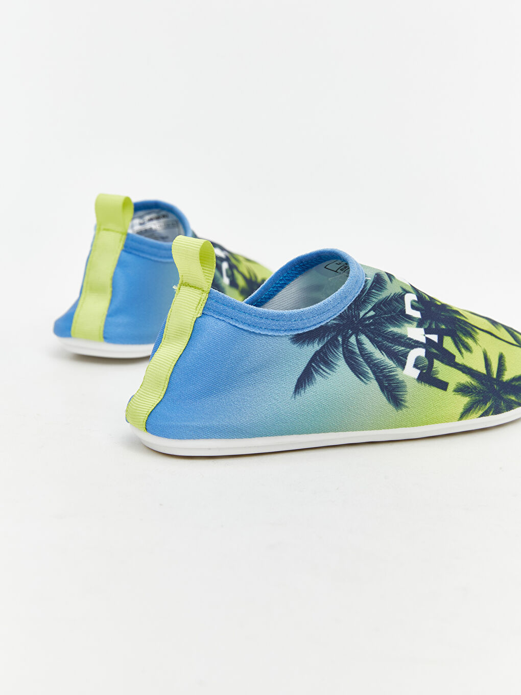 Mavi Baskılı Erkek Çocuk Deniz Ayakkabısı-4