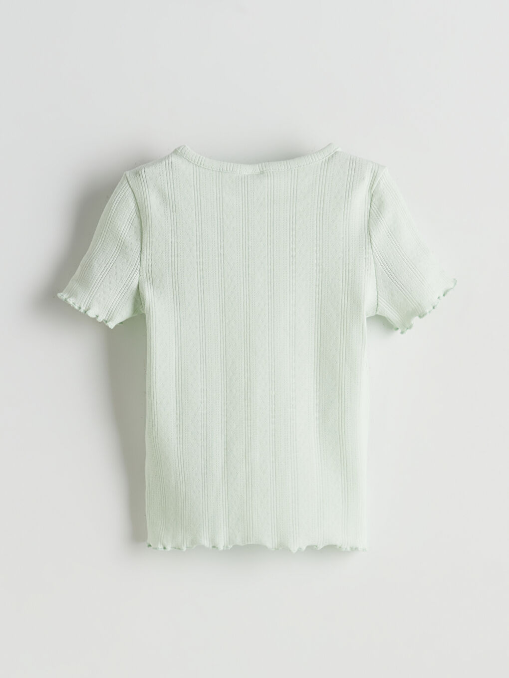 Crew Neck Girl's T-Shirt -S5NO13Z4-FQH