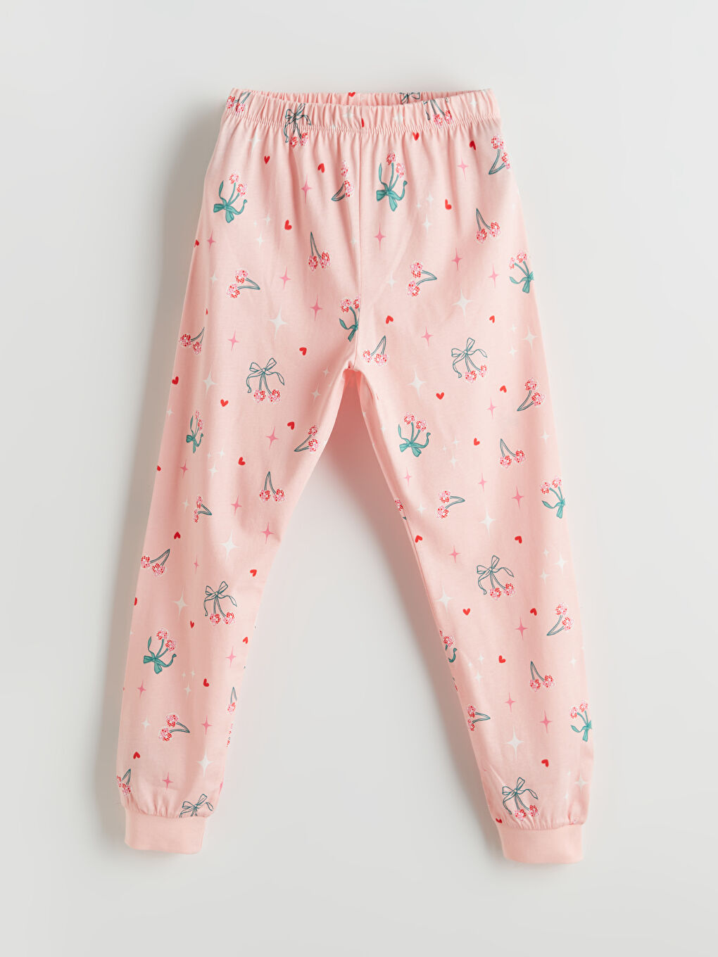 Crew Neck Girls Pajama Set -S5NO17Z4-FDU