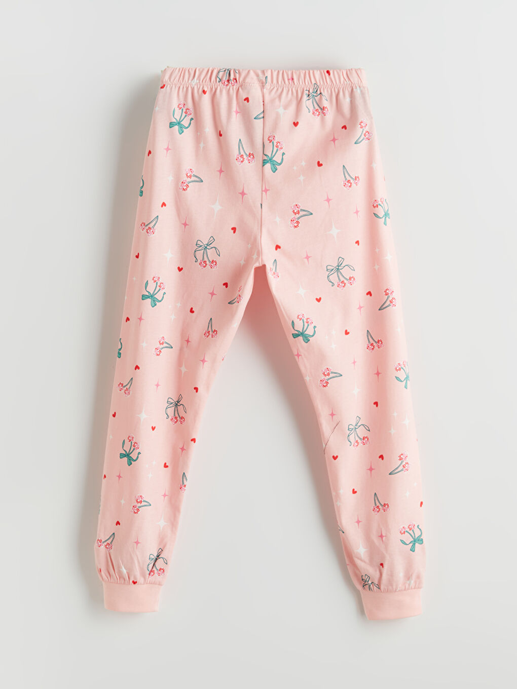 Crew Neck Girls Pajama Set -S5NO17Z4-FDU