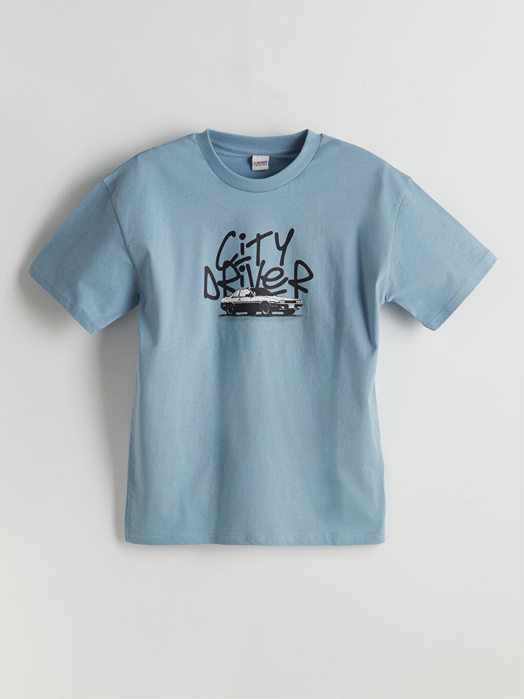 LCW Kids Crew Neck Boys' T-Shirt -S5NO65Z4-Y9B