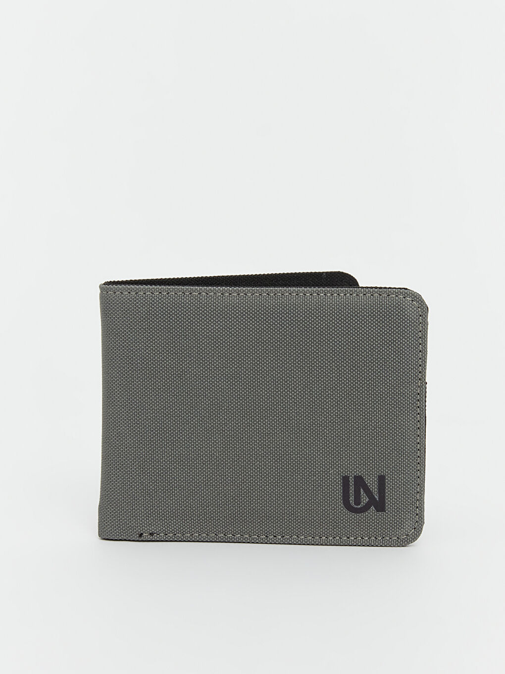 Antrasit Yazı Baskılı Erkek Cüzdan