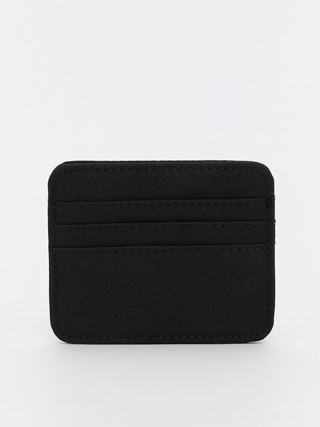 Siyah Deri Görünümlü Erkek Kartlık