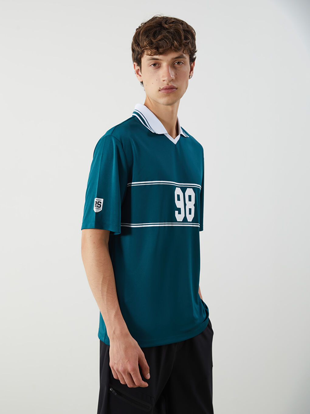 Men's Polo Neck T-Shirt -S5NP17Z8-HQ0