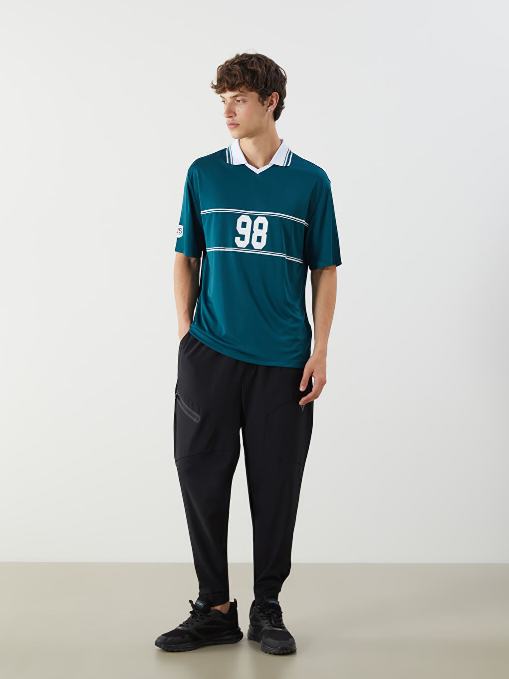 Men's Polo Neck T-Shirt -S5NP17Z8-HQ0