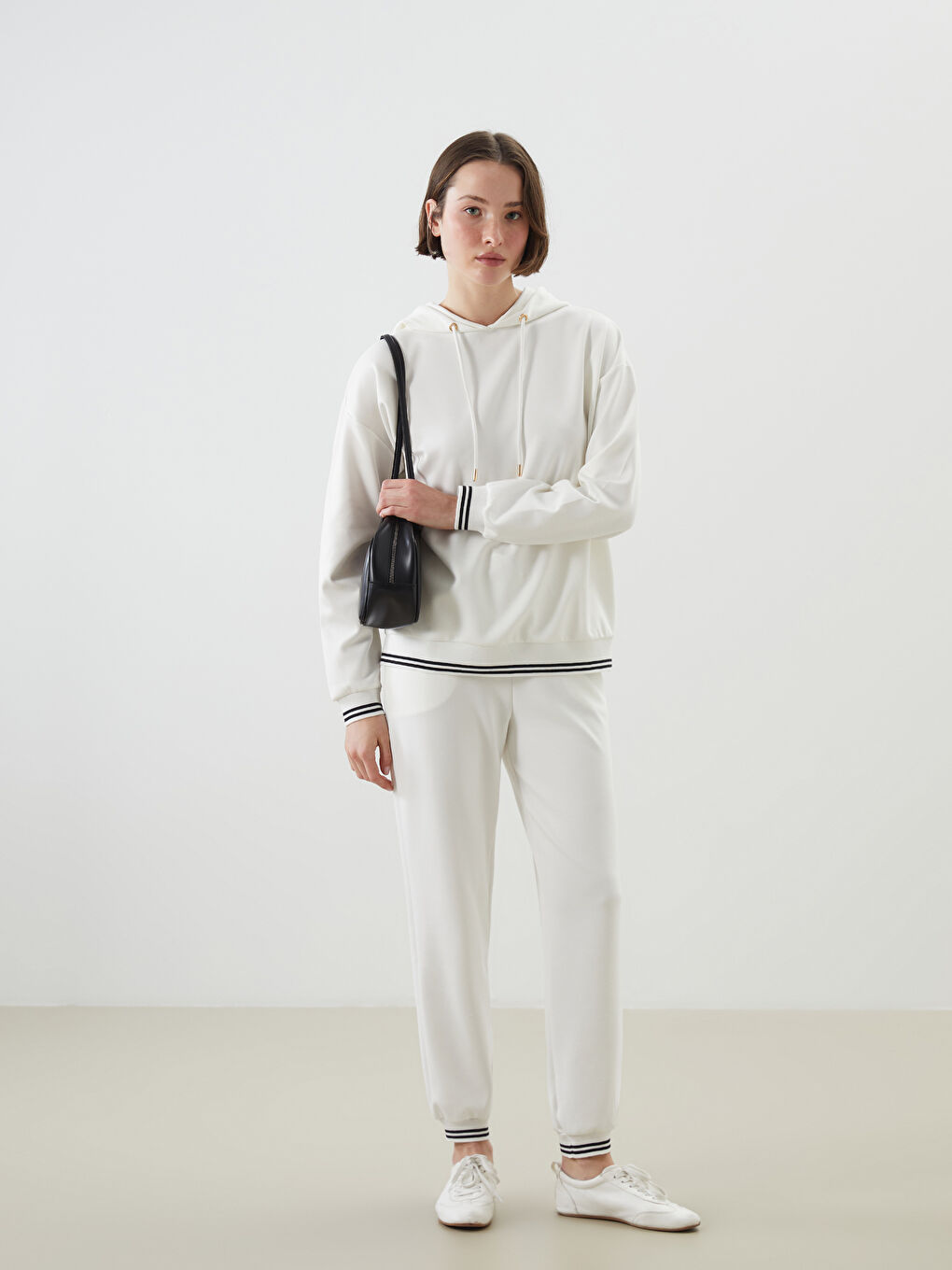 Elastic Waist Women's Jogger Sweatpants -S5NP32Z8-FE8