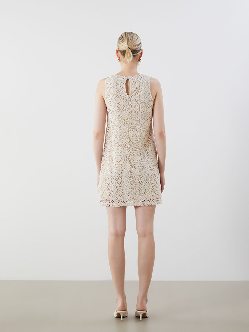 Woman ECRU Dress -S5NP77Z8-R9J
