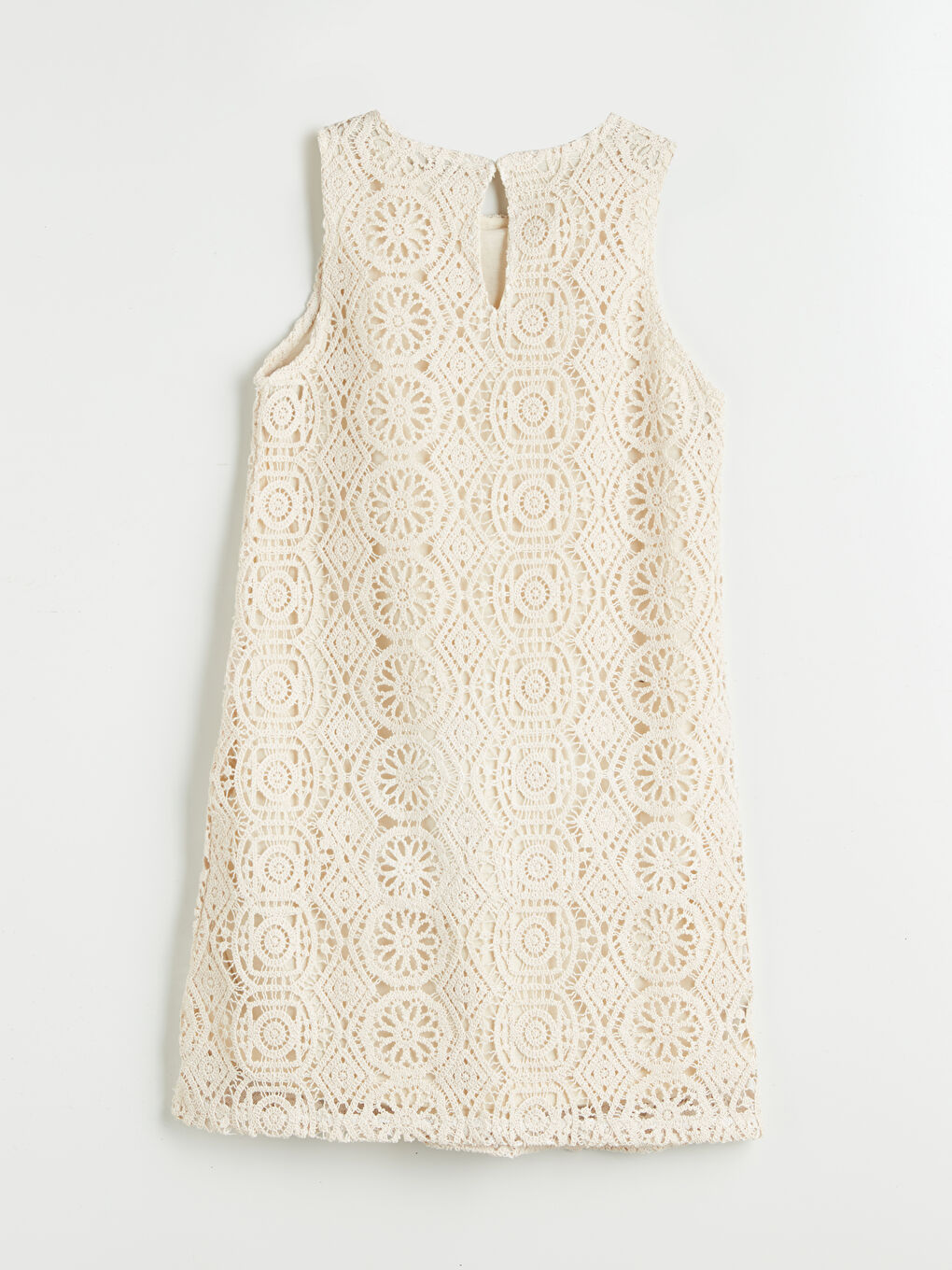 Woman ECRU Dress -S5NP77Z8-R9J