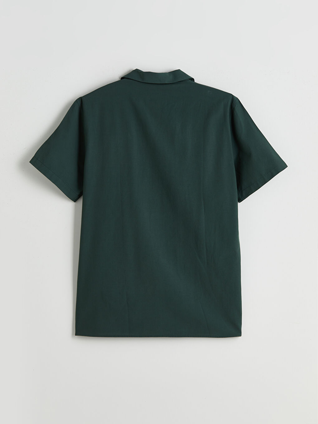 Haki Regular Fit Modal Karışımlı Erkek Gömlek-5