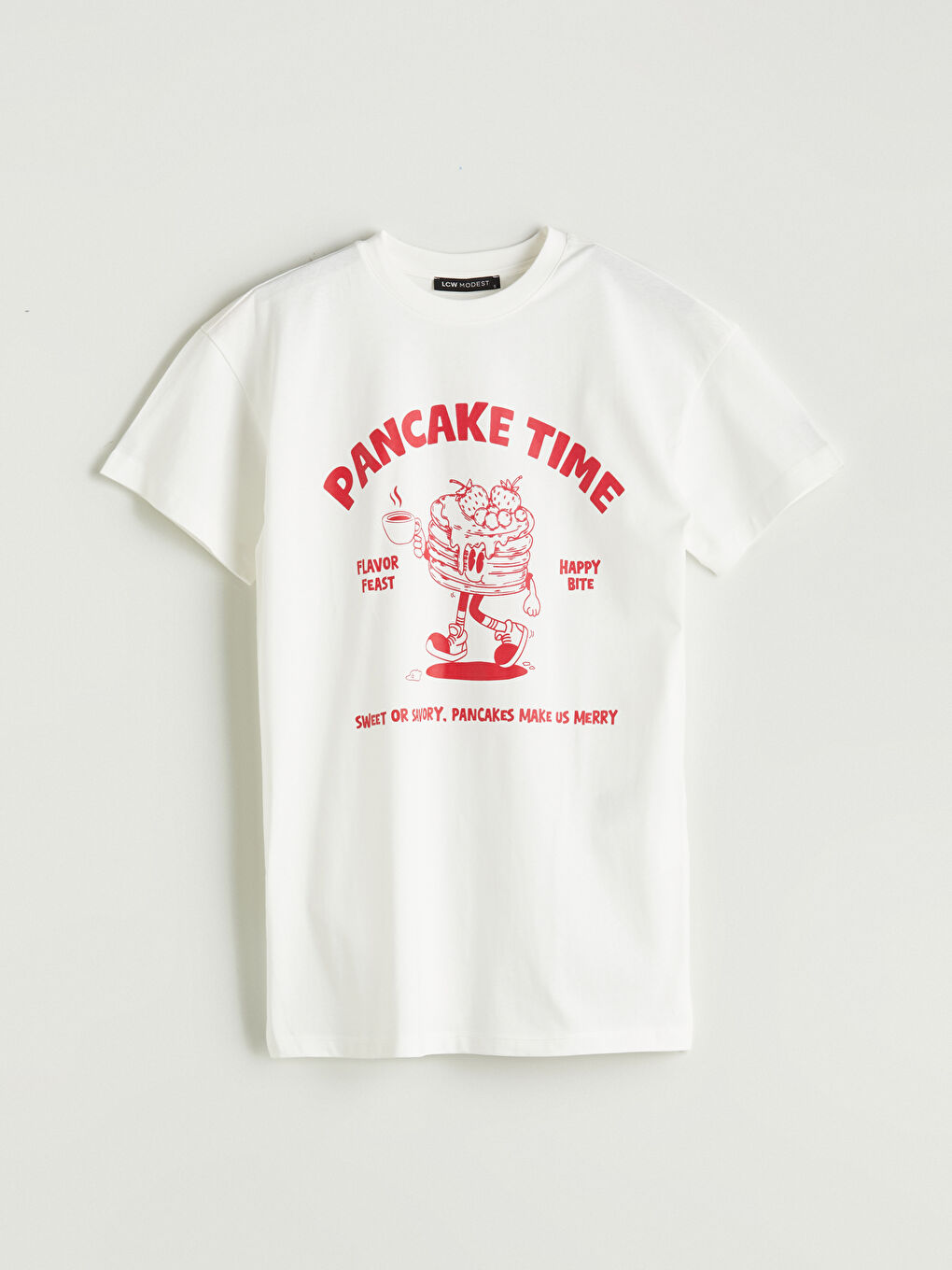 Crew Neck Printed Women's T-Shirt -S5NQ52Z8-R9J