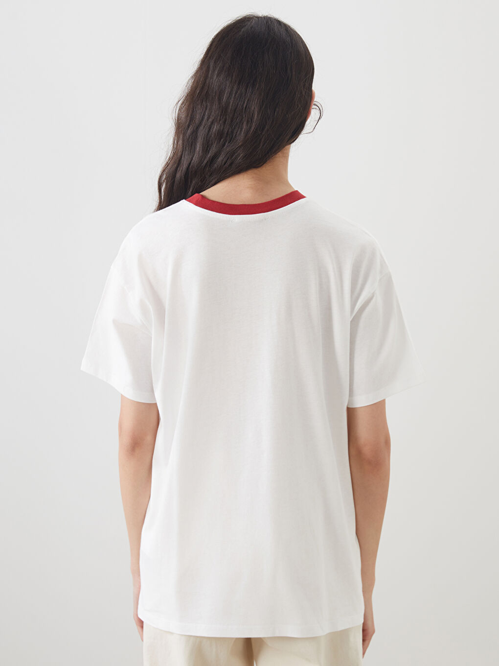 Crew Neck Italy Printed Women's T-Shirt -S5NQ53Z8-R9J