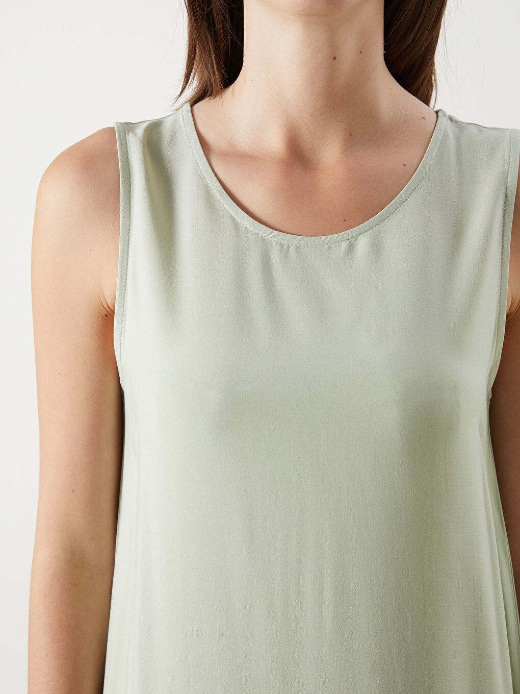 Crew Neck Mini Dress -S5NQ81Z8-FJY