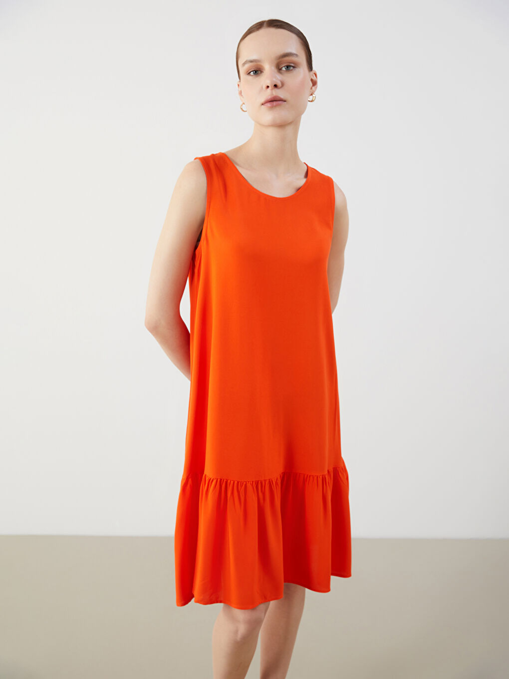 Woman ORANGE Dress -S5NQ81Z8-GRM
