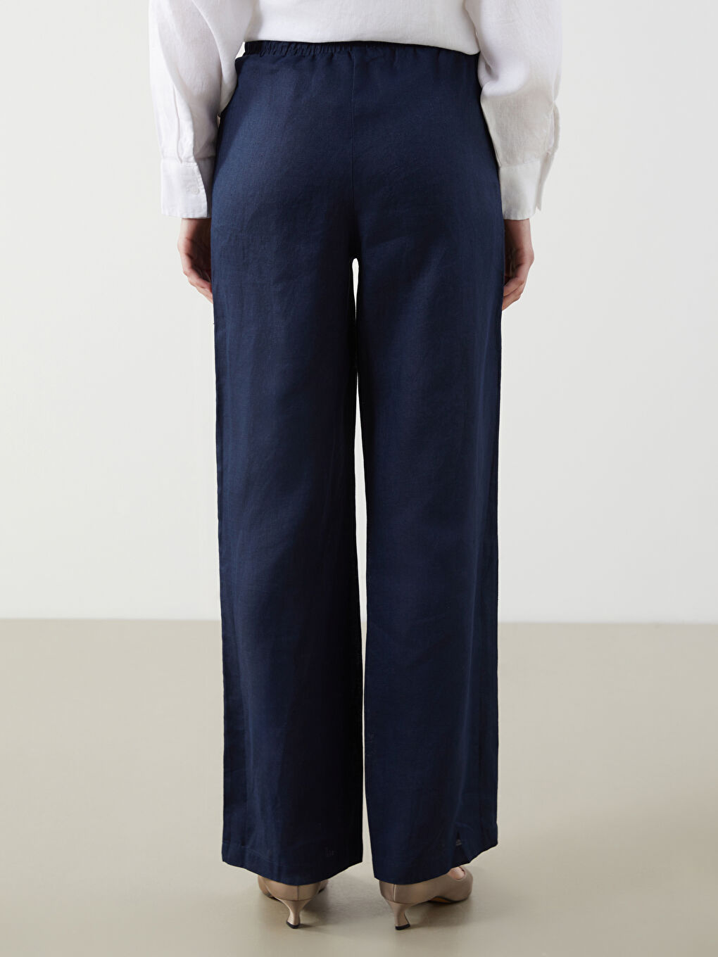 Woman NAVY Trousers -S5NQ89Z8-HEL