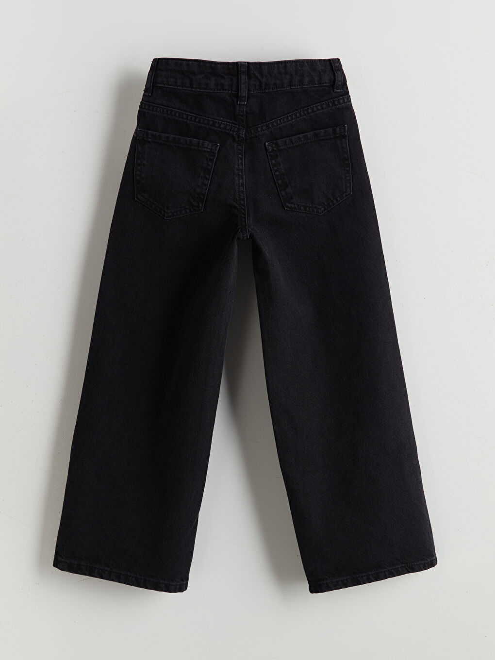 Girl's Jean Trousers with Adjustable Elastic Waist -S5NQ95Z4-326