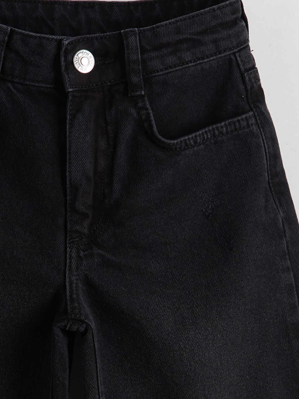 Girl's Jean Trousers with Adjustable Elastic Waist -S5NQ95Z4-326