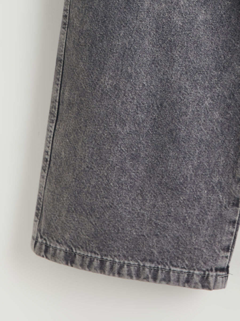 Elastic Waist Girls Cargo Jeans -S5NQ96Z4-GRD