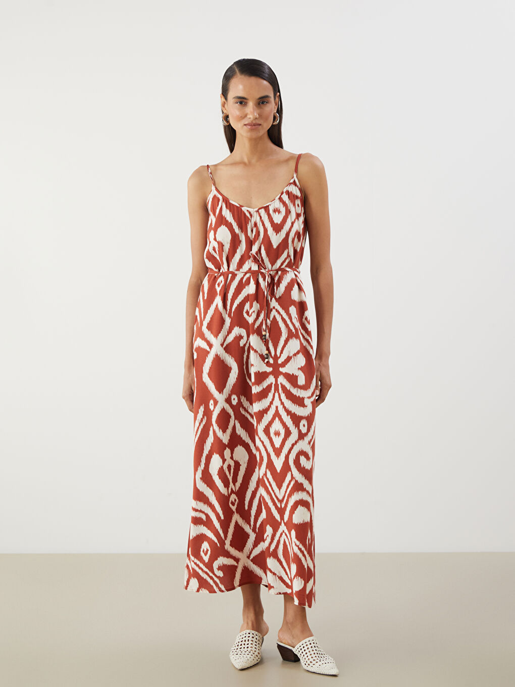 Woman ORANGE Dress -S5NR08Z8-LSR