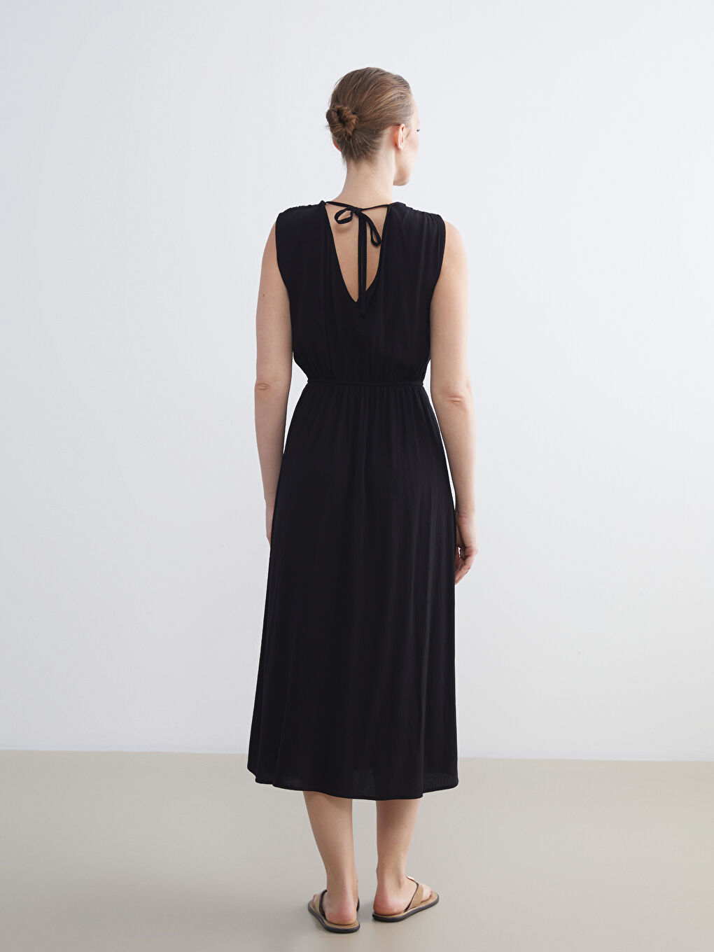 LCWAIKIKI Classic Woman BLACK Dress -S5NR13Z8-CVL