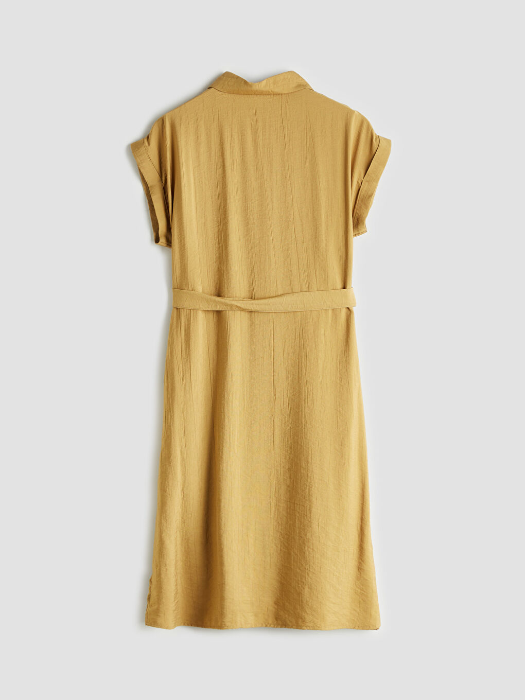 LCWAIKIKI Classic Woman GREEN Shirt Dress -S5NR17Z8-GRS