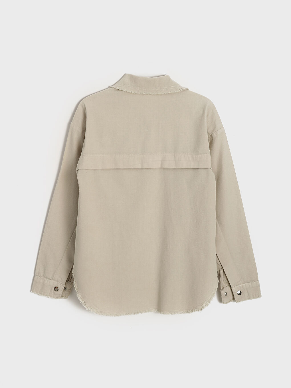 Embroidered Oversize Women's Shirt-1