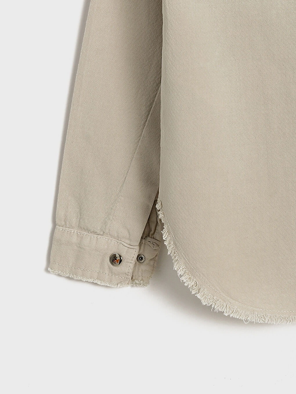 Embroidered Oversize Women's Shirt-3