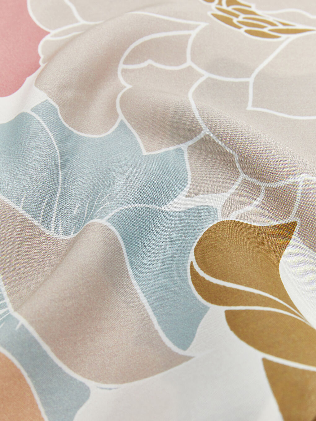 Yeşil Desenli Kadın Şal-2