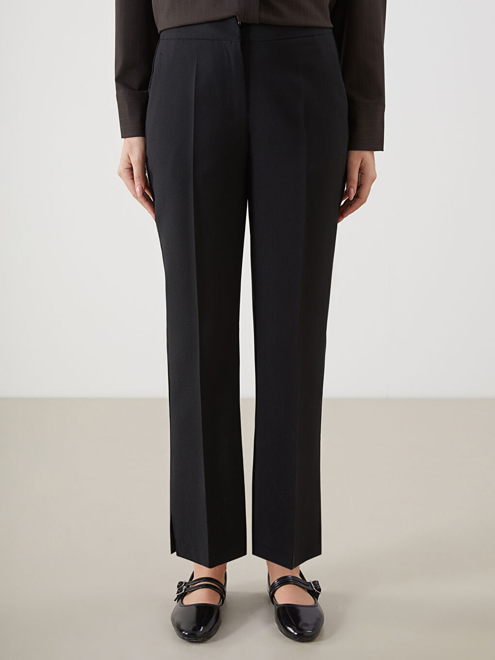 LCWAIKIKI Classic Slim Fit Women's Trousers -S5NR88Z8-CVL