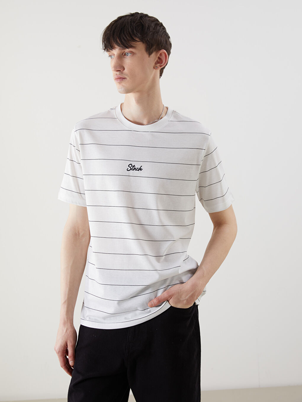 تیشێرت ڕه‌ش پیاو -S5NS09Z8-LEG