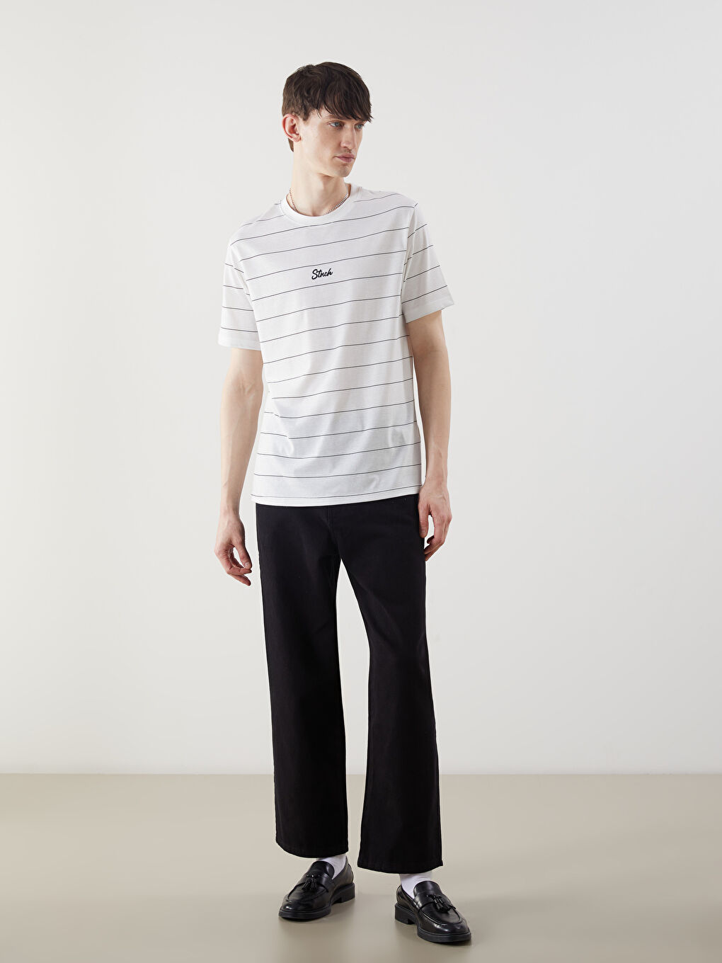 تیشێرت ڕه‌ش پیاو -S5NS09Z8-LEG