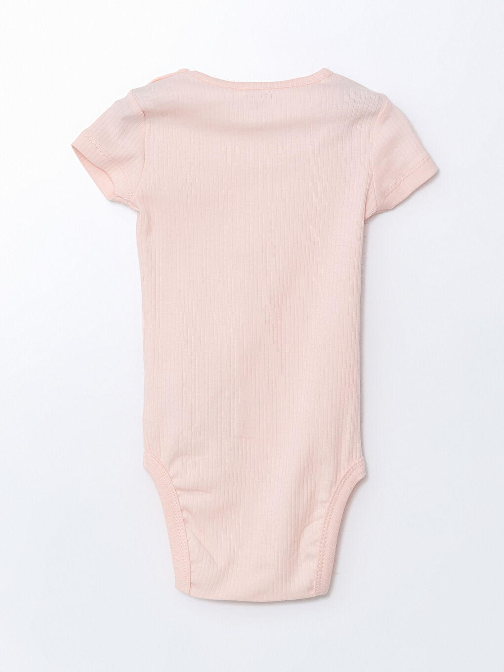 Crew Neck Basic Baby Girl Snap Snap Bodysuit -S5NS22Z1-JM1