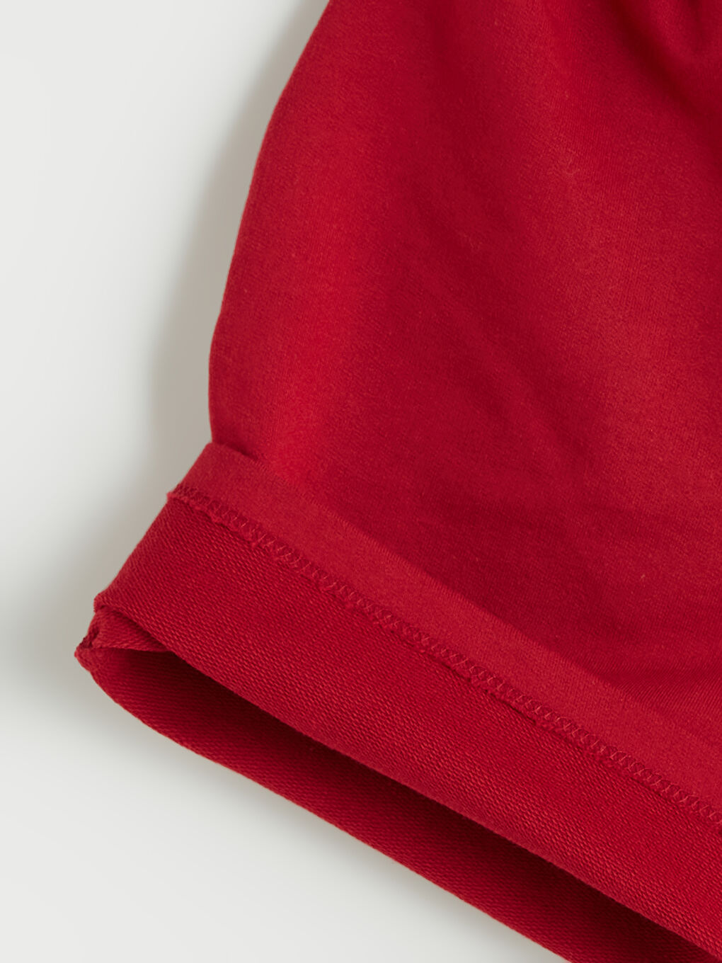 Kırmızı Galatasaray Baskılı Erkek Çocuk Şort-1