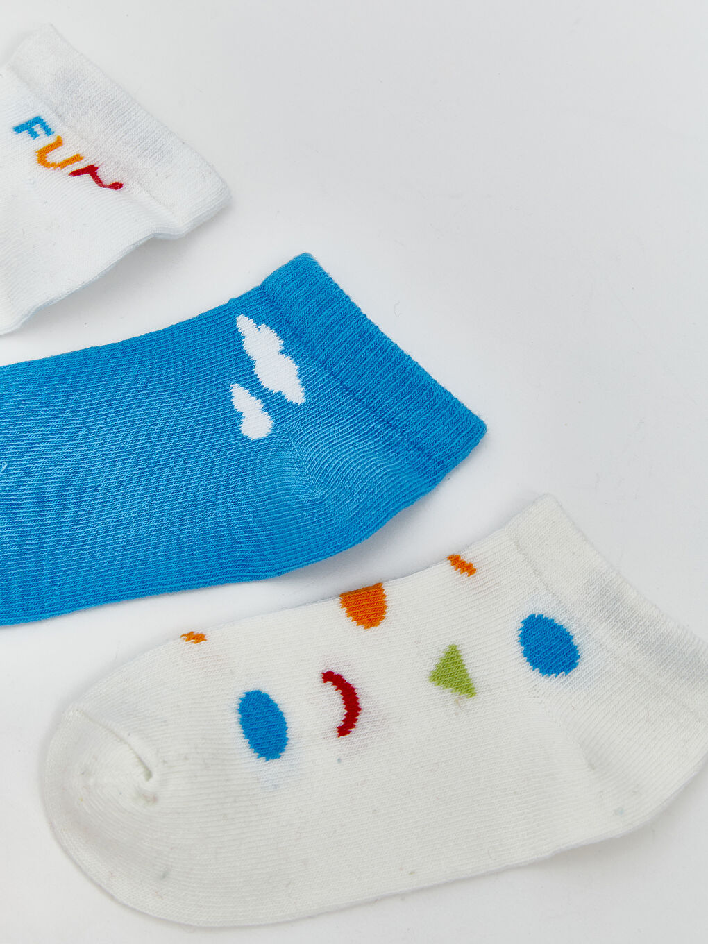 Printed Baby Boy Booties Socks 5 Pieces -S5NT01Z1-Q6K