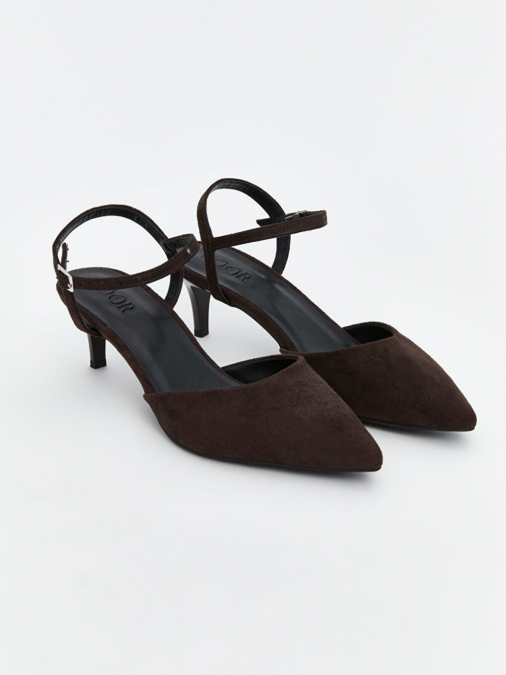 KOOR Suede Look Pointed Toe Women's High Heels -S5NT12Z8-RKQ