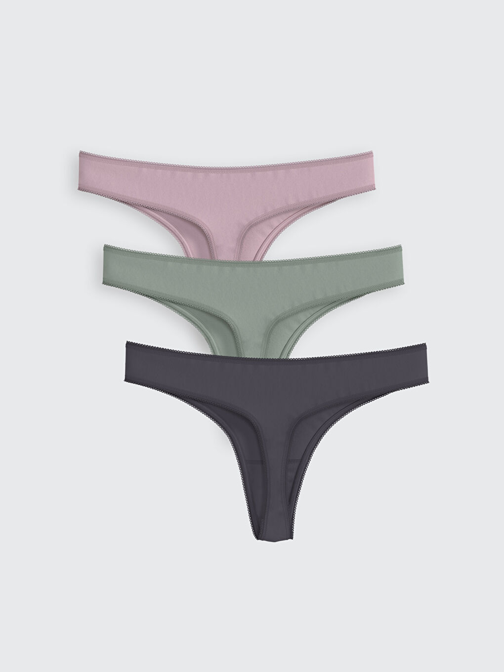 3-pack Straight Women Thong Briefs -S5NT47Z8-GX4