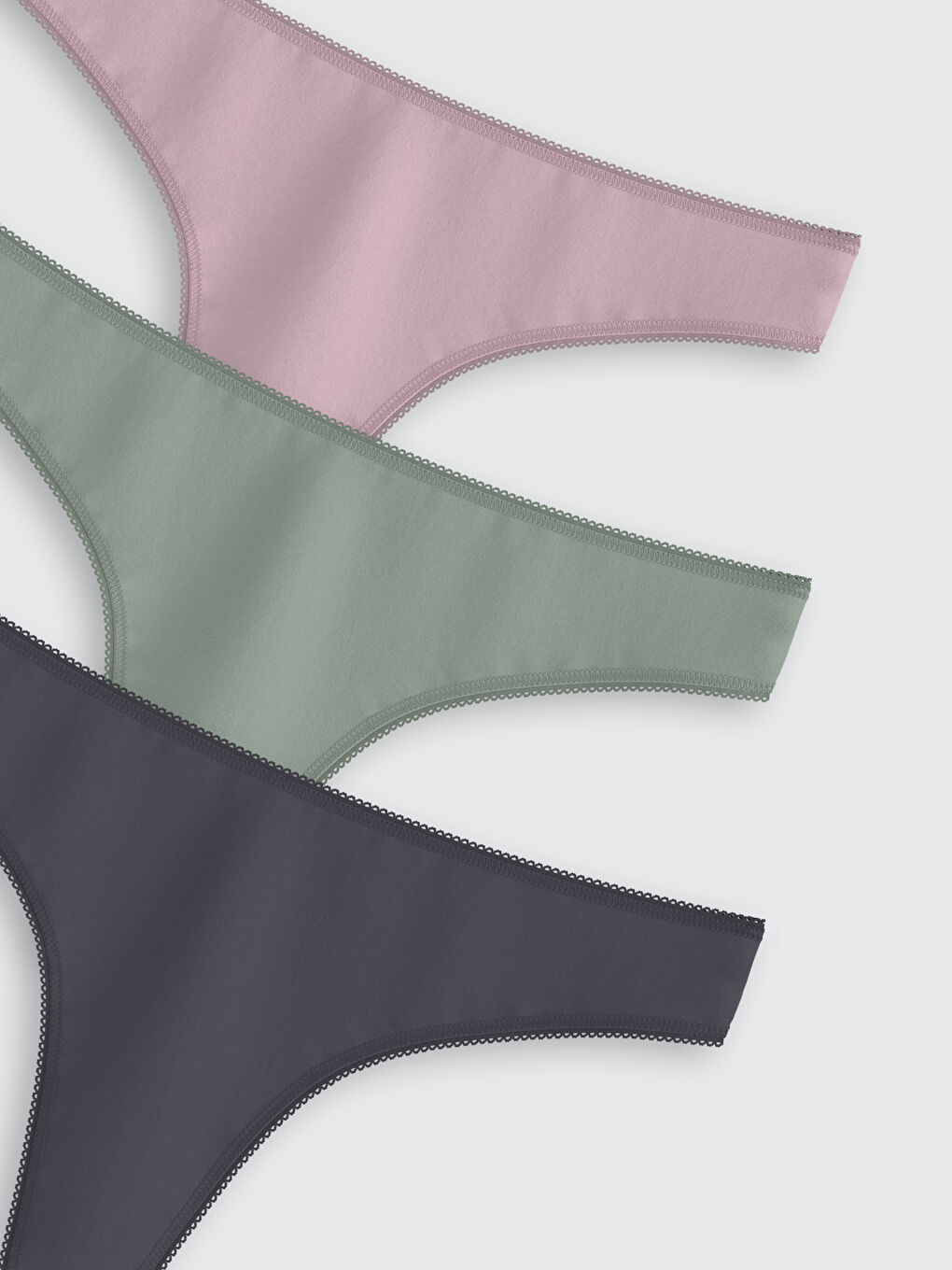 3-pack Straight Women Thong Briefs -S5NT47Z8-GX4
