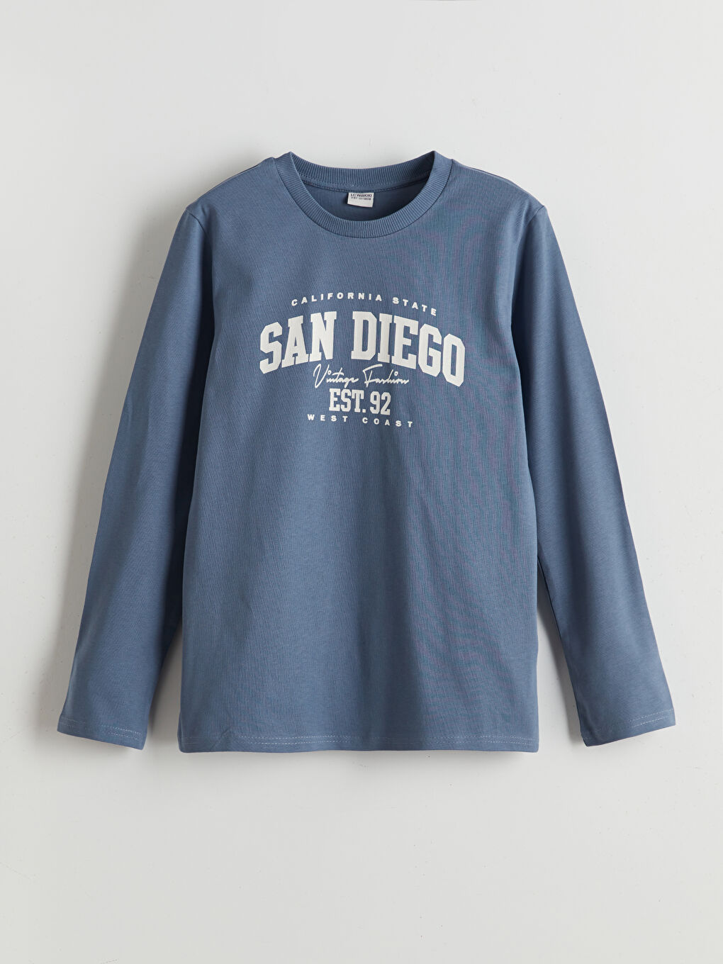 Crew Neck Boys' T-Shirt -S5NT97Z4-YLA