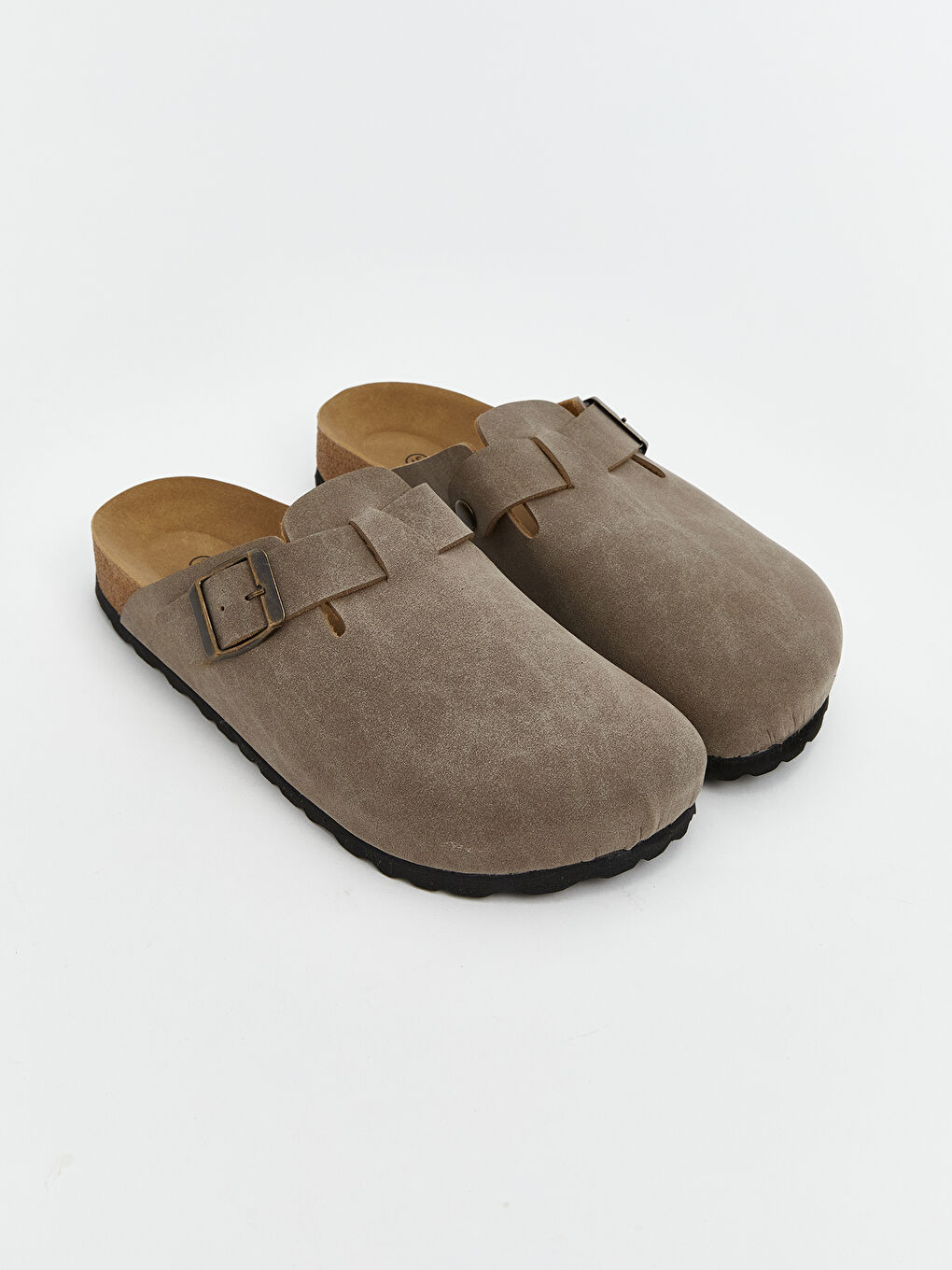 Kahverengi Süet Görünümlü Kadın Ev Terliği